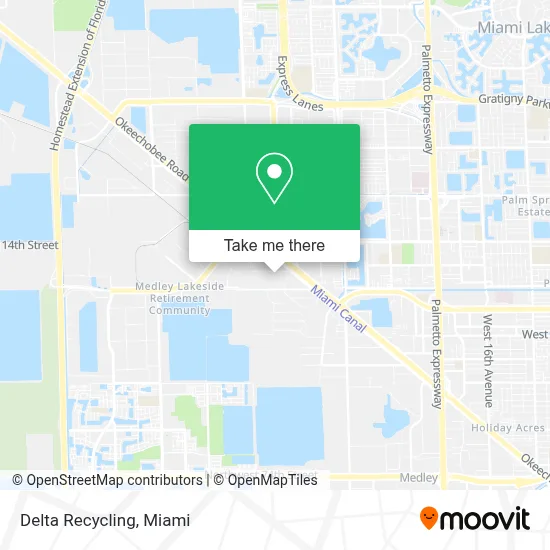 Delta Recycling map