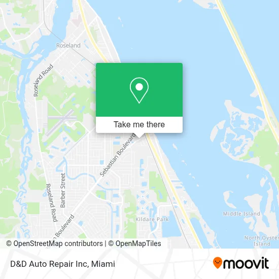 D&D Auto Repair Inc map