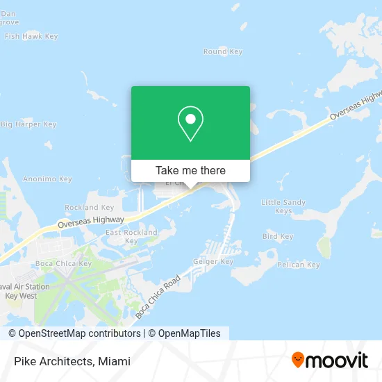 Pike Architects map