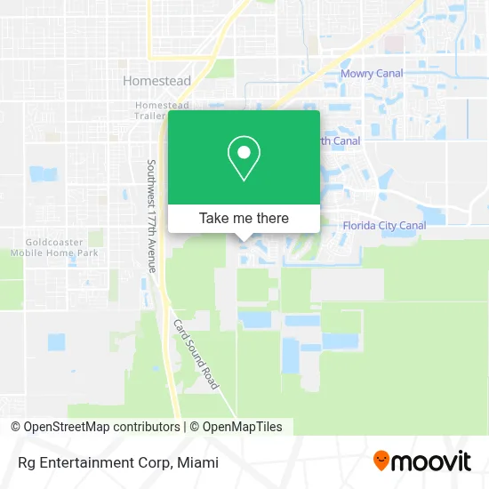 Rg Entertainment Corp map