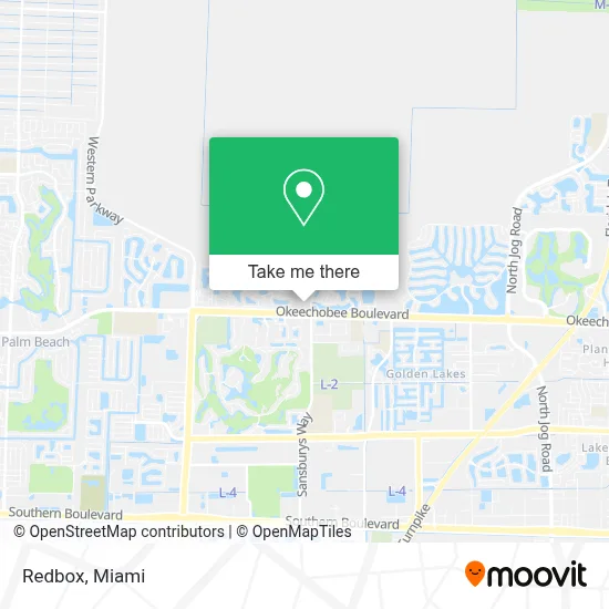 Redbox map