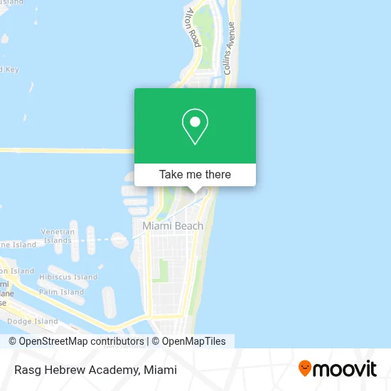Rasg Hebrew Academy map