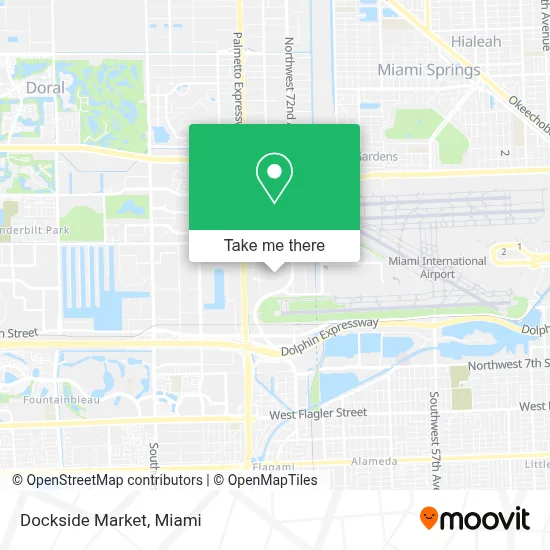 Dockside Market map