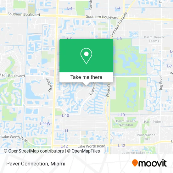 Paver Connection map