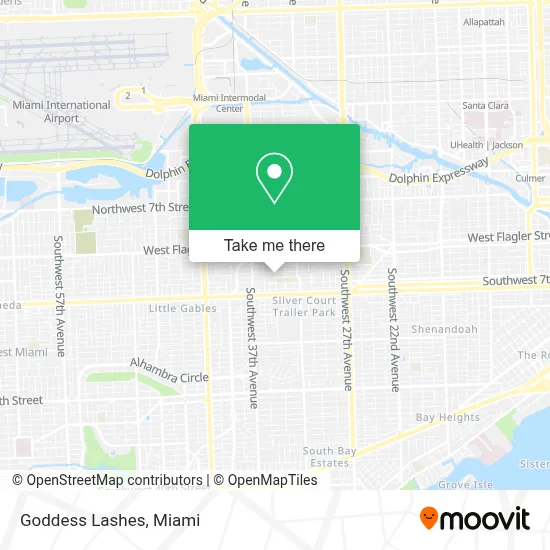 Goddess Lashes map