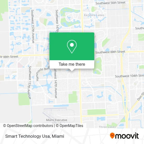 Smart Technology Usa map