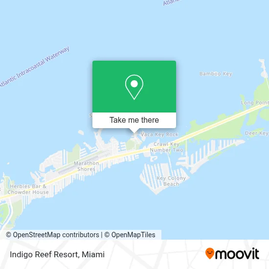 Indigo Reef Resort map