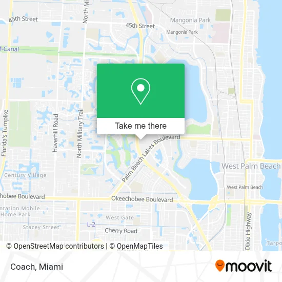 Coach map