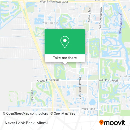 Never Look Back map