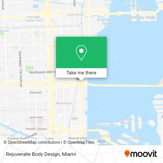 Rejuvenate Body Design map