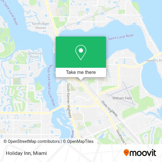 Holiday Inn map