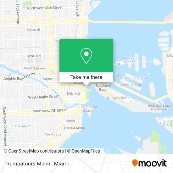 Rumbatours Miami map
