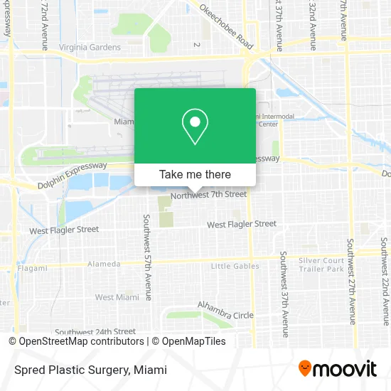 Spred Plastic Surgery map