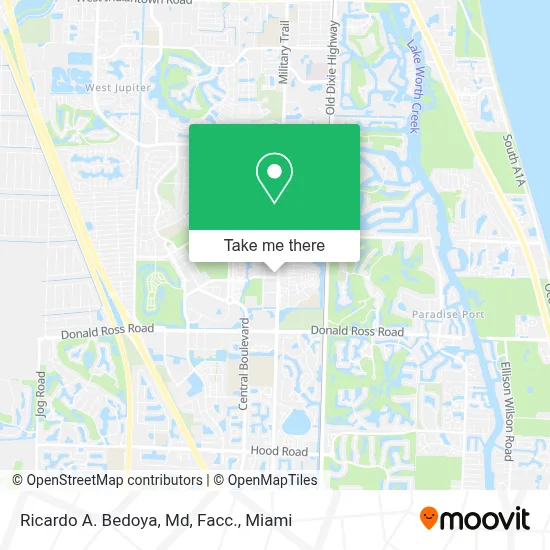 Ricardo A. Bedoya, Md, Facc. map