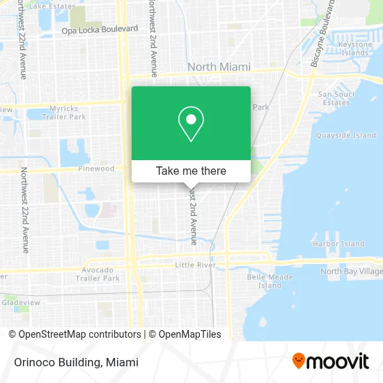 Orinoco Building map