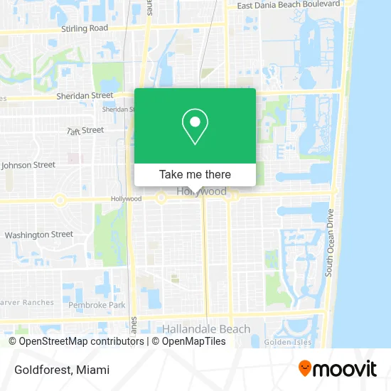 Goldforest map