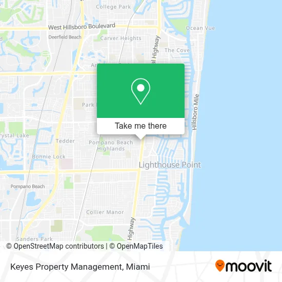 Keyes Property Management map