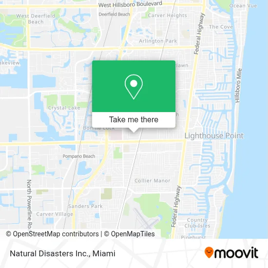 Natural Disasters Inc. map