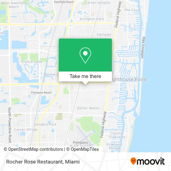 Rocher Rose Restaurant map