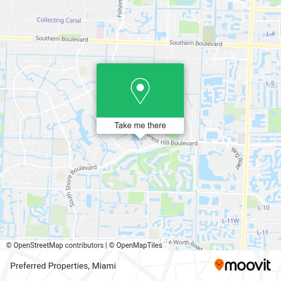 Preferred Properties map