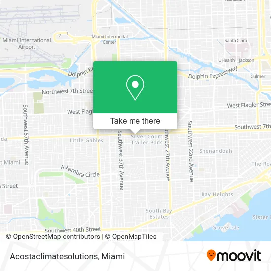 Acostaclimatesolutions map