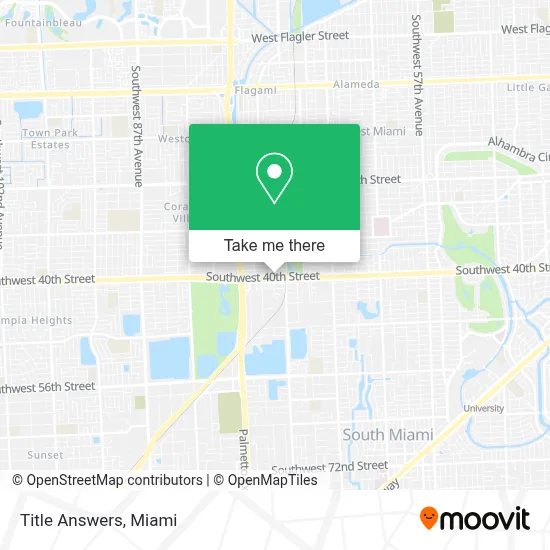 Title Answers map