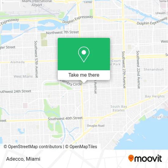 Adecco map