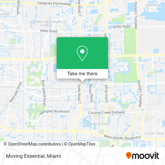 Moving Essential map