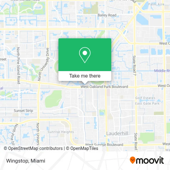 Wingstop map