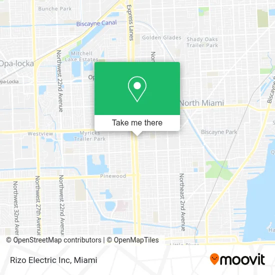 Rizo Electric Inc map