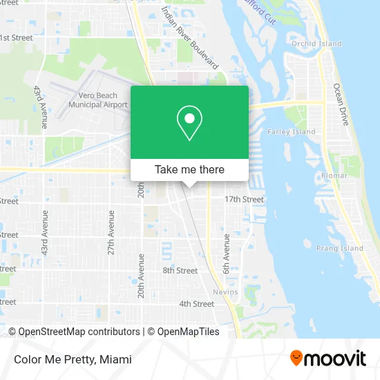 Color Me Pretty map