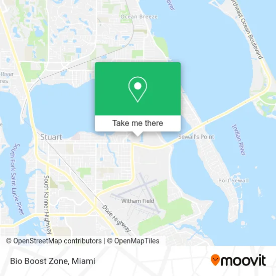 Bio Boost Zone map