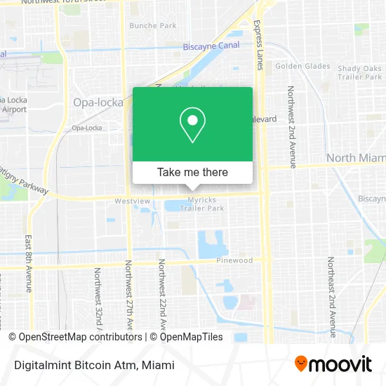 Digitalmint Bitcoin Atm map