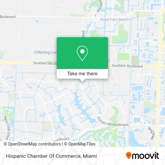 Hispanic Chamber Of Commerce map