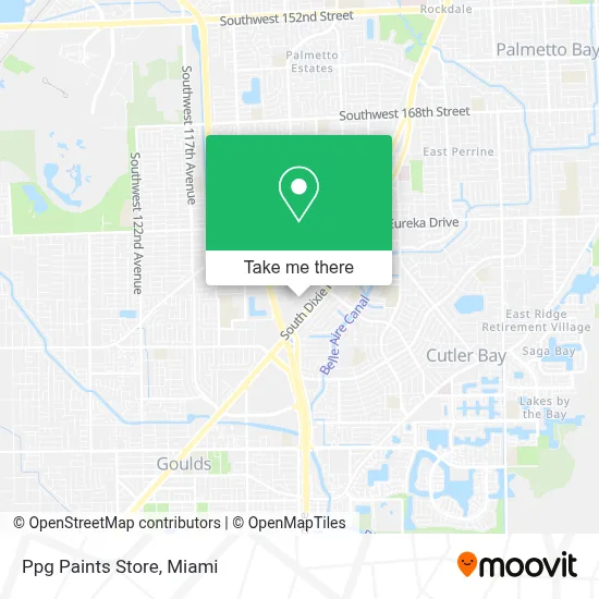 Ppg Paints Store map