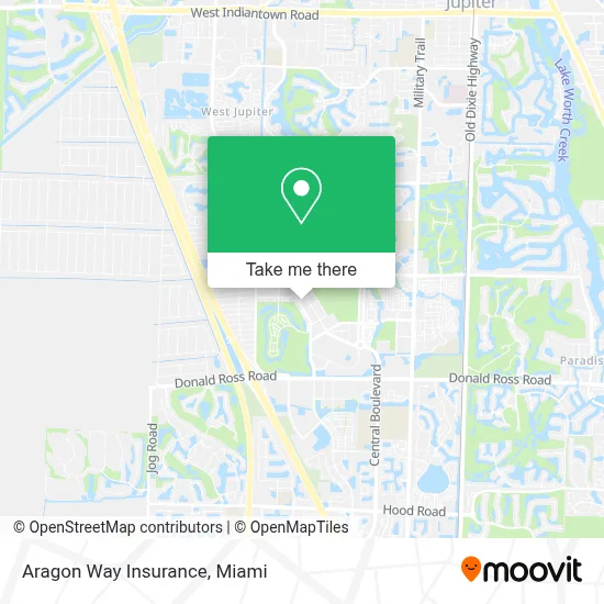 Aragon Way Insurance map