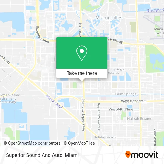 Superior Sound And Auto map