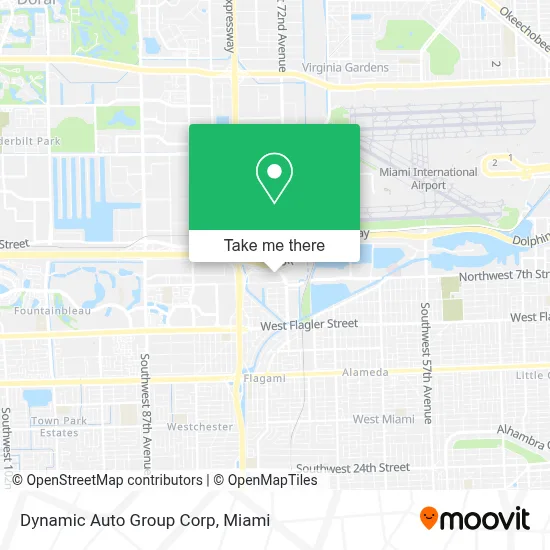 Dynamic Auto Group Corp map
