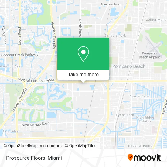 Prosource Floors map