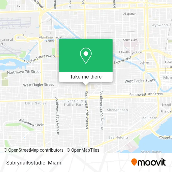 Sabrynailsstudio map