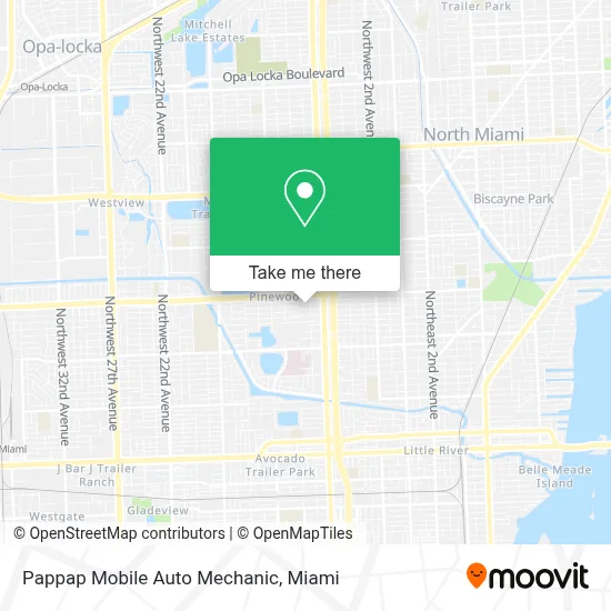 Pappap Mobile Auto Mechanic map