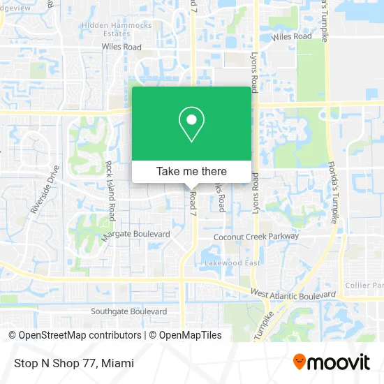 Stop N Shop 77 map