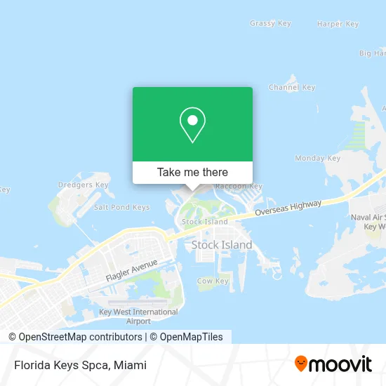 Florida Keys Spca map
