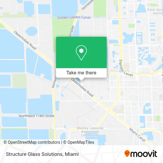 Structure Glass Solutions map