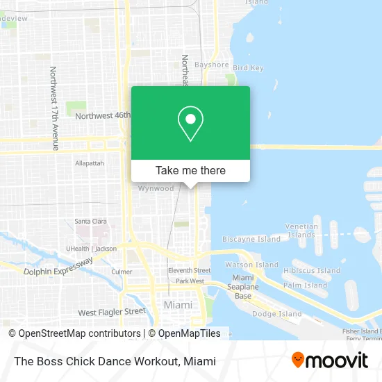 The Boss Chick Dance Workout map