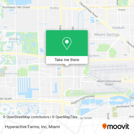 Hyperactive Farms, Inc map