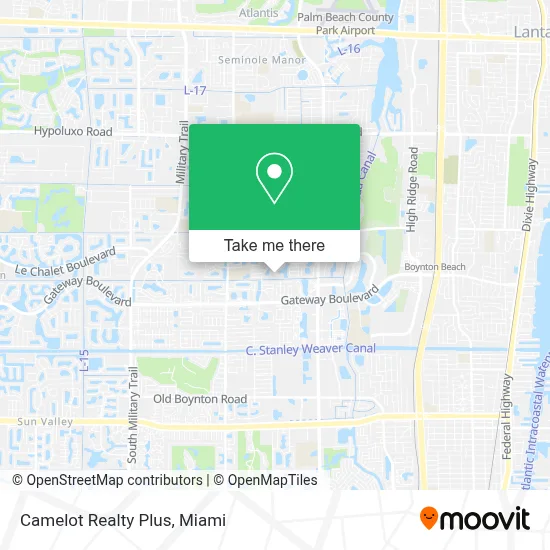 Camelot Realty Plus map