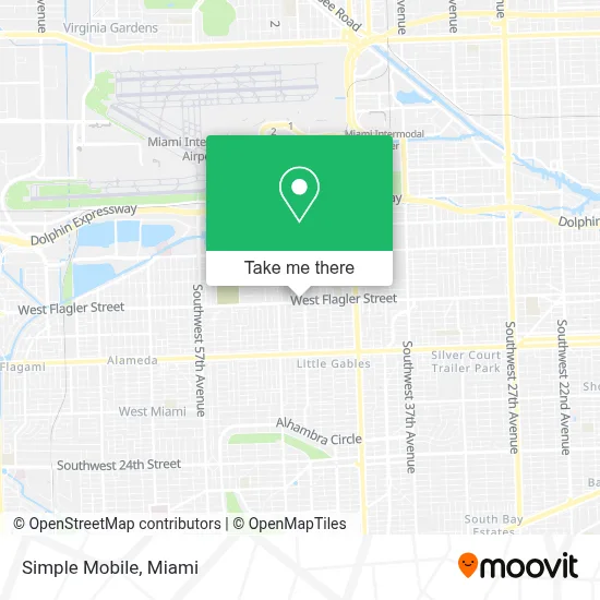Simple Mobile map