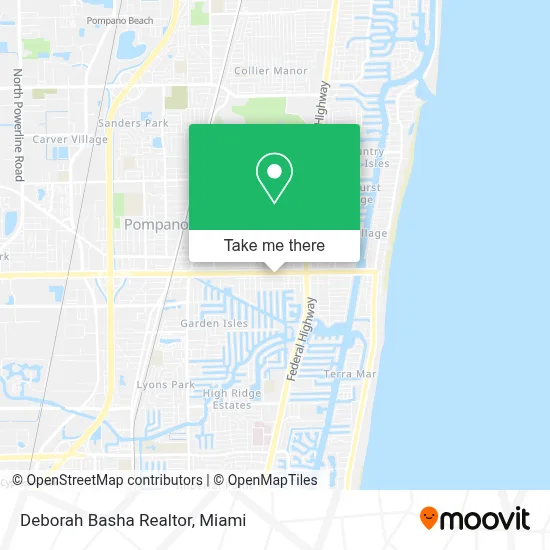 Deborah Basha Realtor map