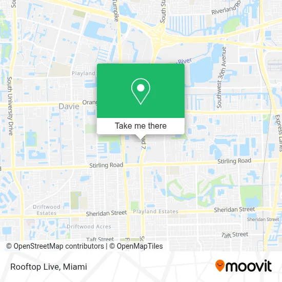 Rooftop Live map